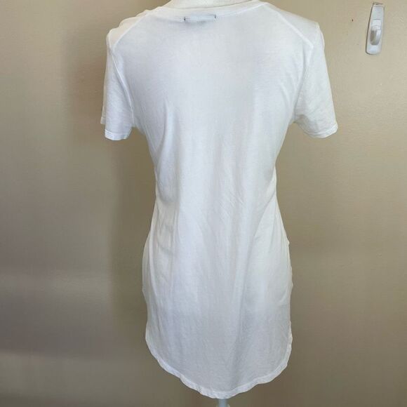 Ambiance|Short sleeve|Tee|High Side slits| super soft|Cotton|Has stretch - Picture 9 of 11